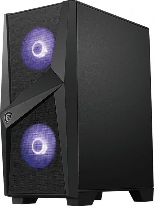 Msi MAG FORGE 100M Tempered Glass Black