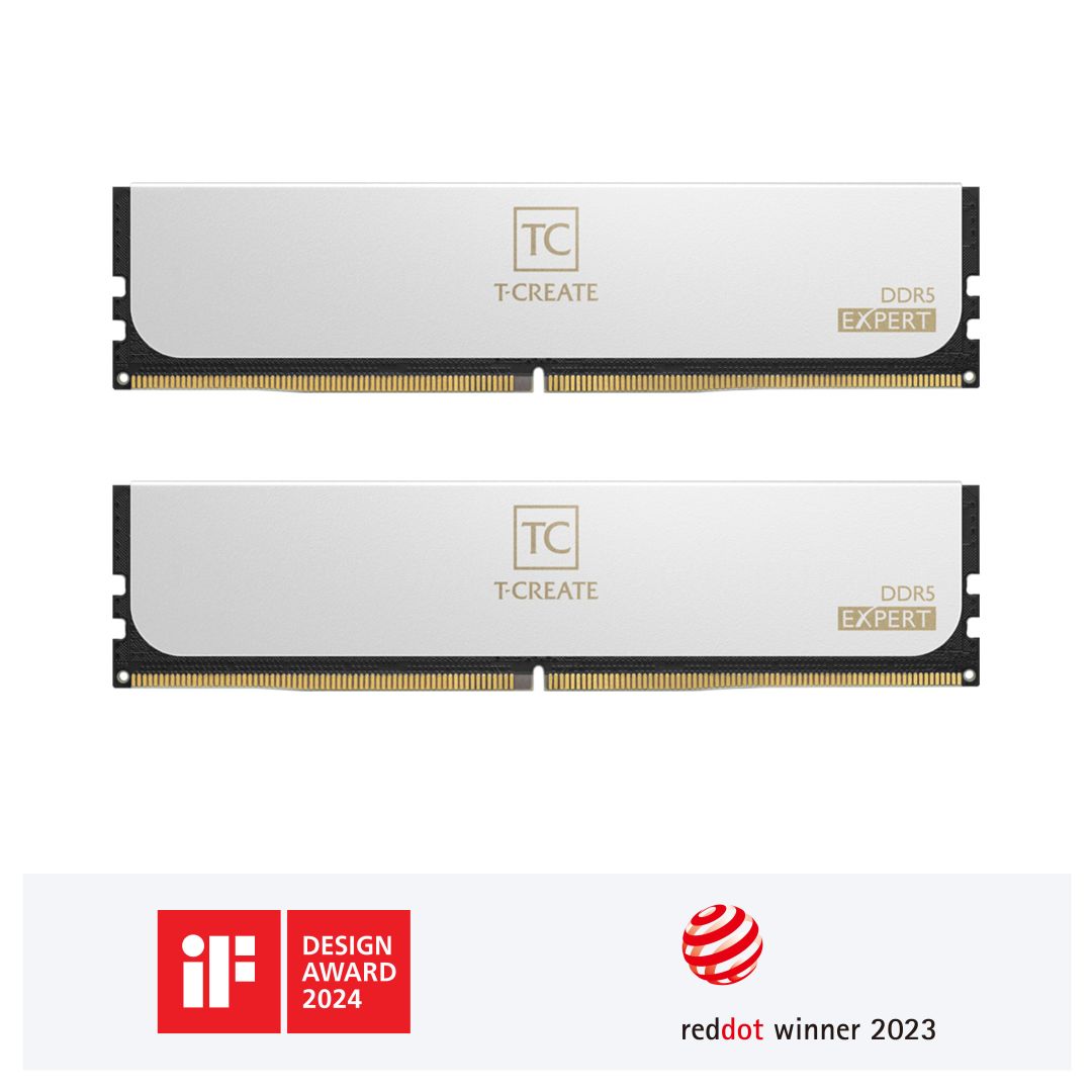 TeamGroup 32GB DDR5 6000MHz Kit(2x16GB) Expert White