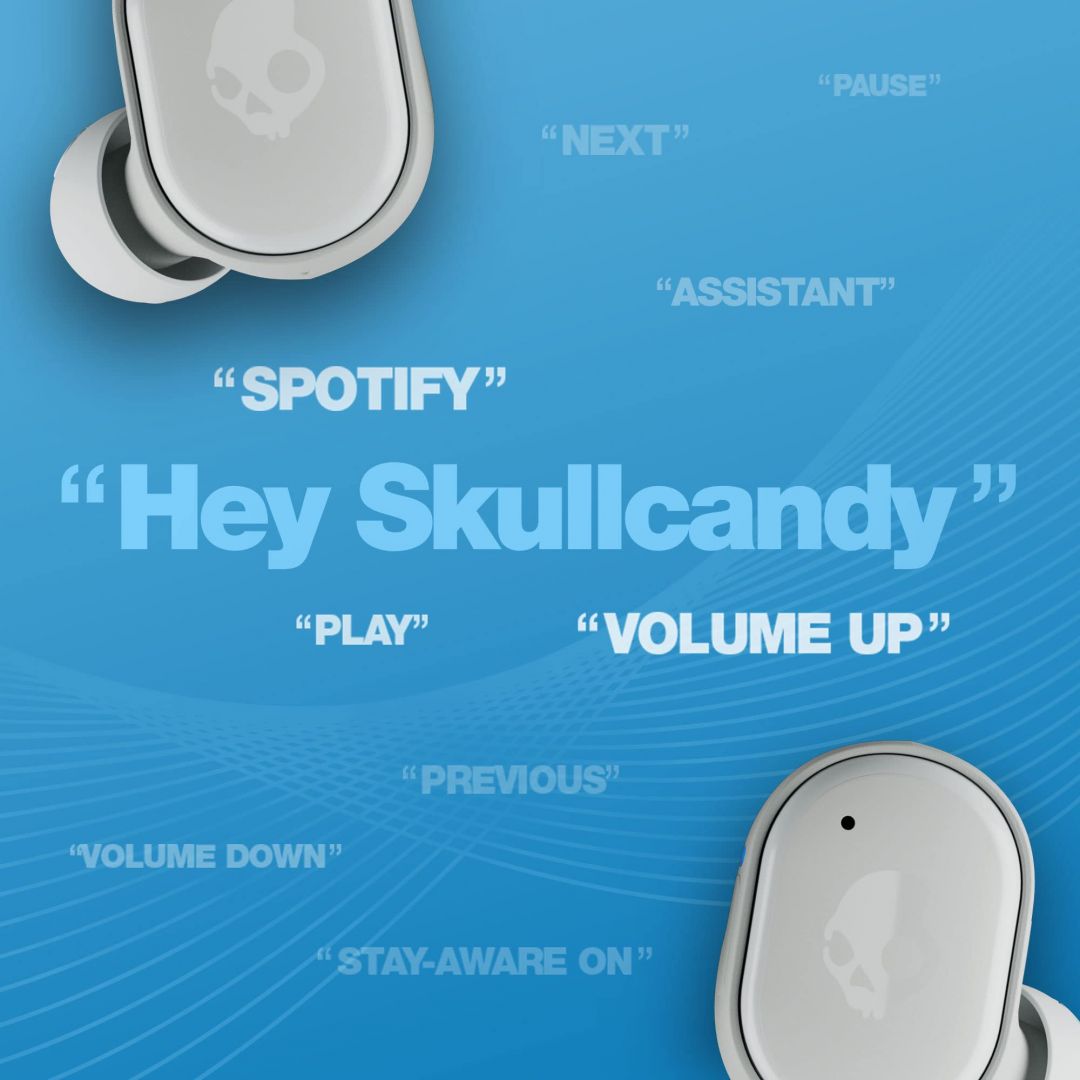 Skullcandy GRIND TWS Bluetooth Headset Light Gray/Blue