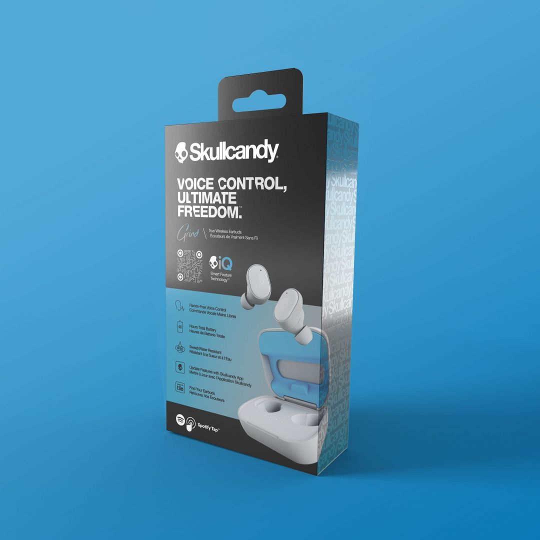Skullcandy GRIND TWS Bluetooth Headset Light Gray/Blue