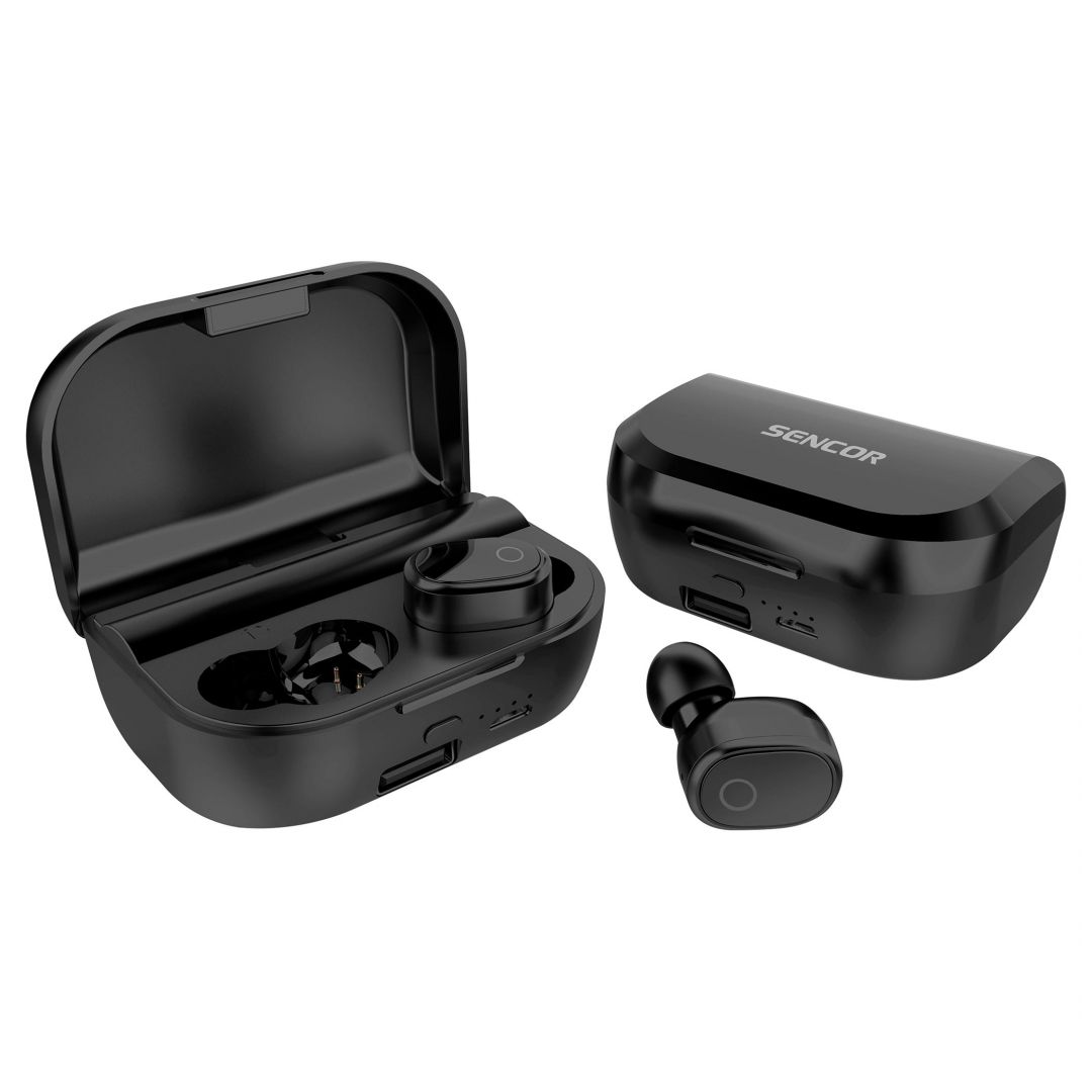 Sencor SEP 520BT BK TWS Bluetooth Headset Black