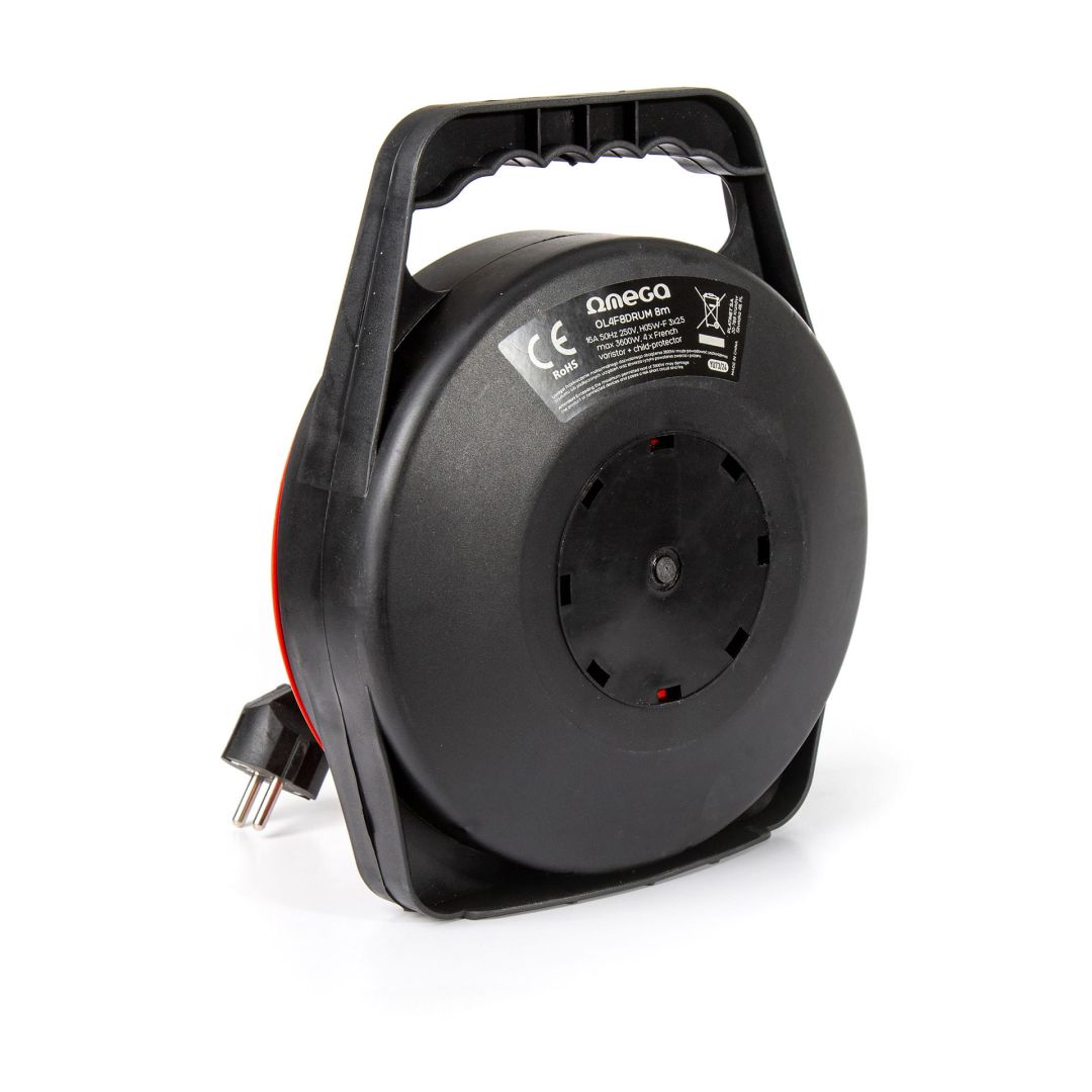 Platinet Hálózati Hosszabbító 8m Orange/Black