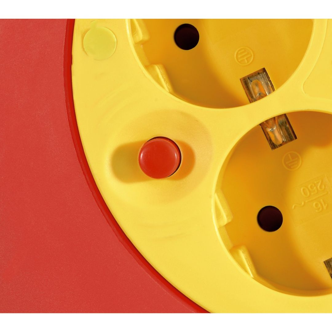 Hama Hálózati Hosszabbító 10m Orange/Black