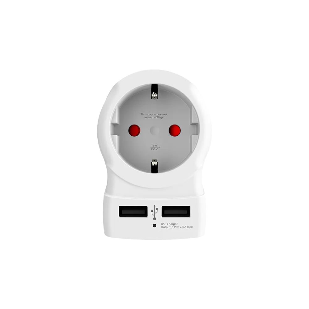 SKROSS Hálózati Elosztó 1DIN Fali White