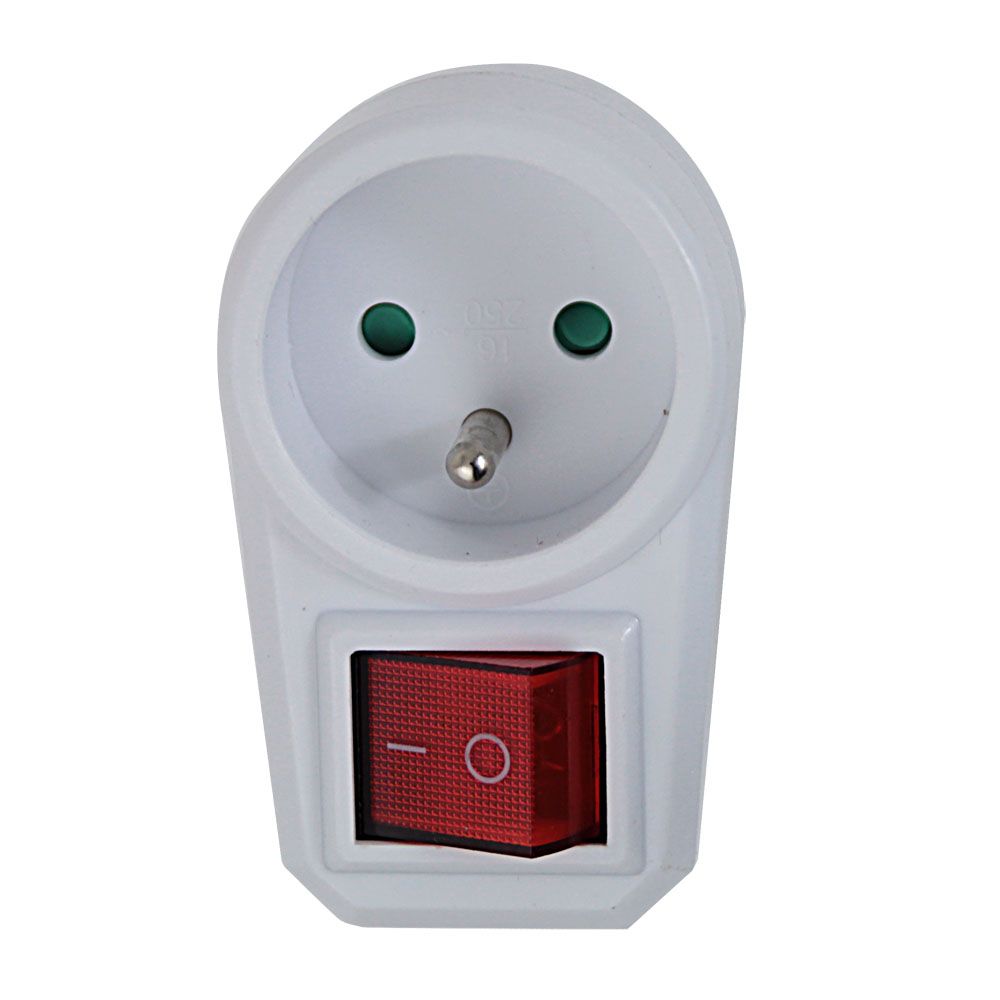 Esperanza Hálózati Elosztó Kapcsolóval 2DIN Fali White