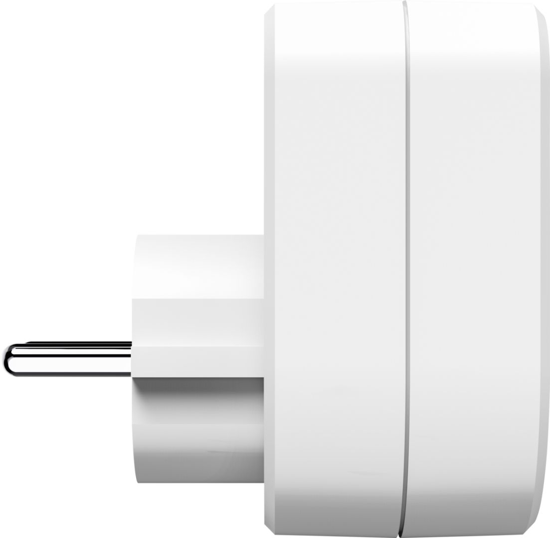 Hama Hálózati Elosztó Kapcsolóval 1DIN Fali White