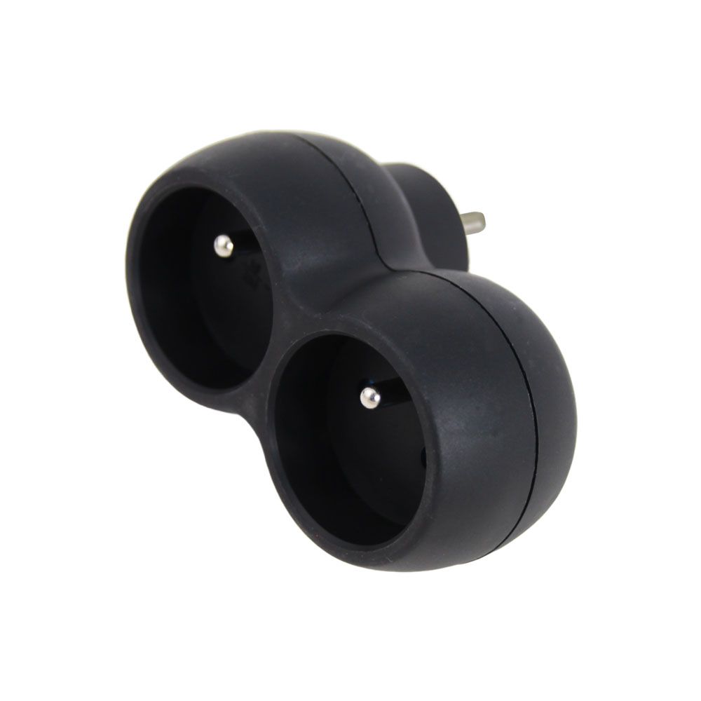 Esperanza Hálózati Elosztó 2DIN Fali Black