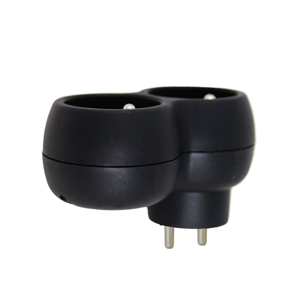 Esperanza Hálózati Elosztó 2DIN Fali Black