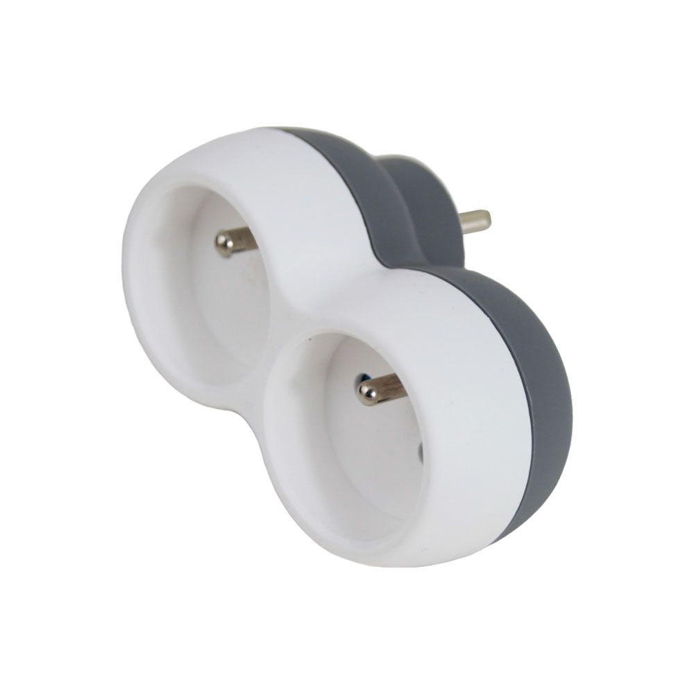 Esperanza Hálózati Elosztó 2DIN Fali White/Grey