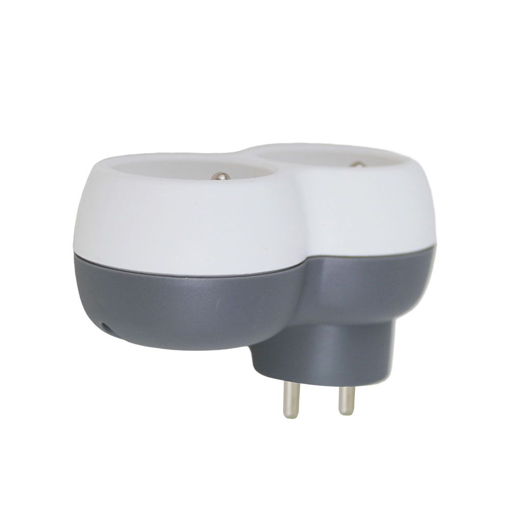 Esperanza Hálózati Elosztó 2DIN Fali White/Grey