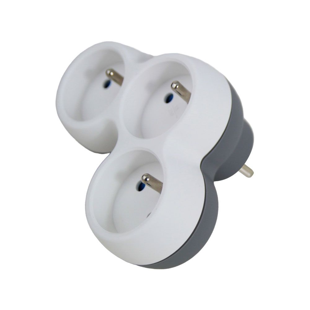 Esperanza Hálózati Elosztó 3DIN Fali White/Grey