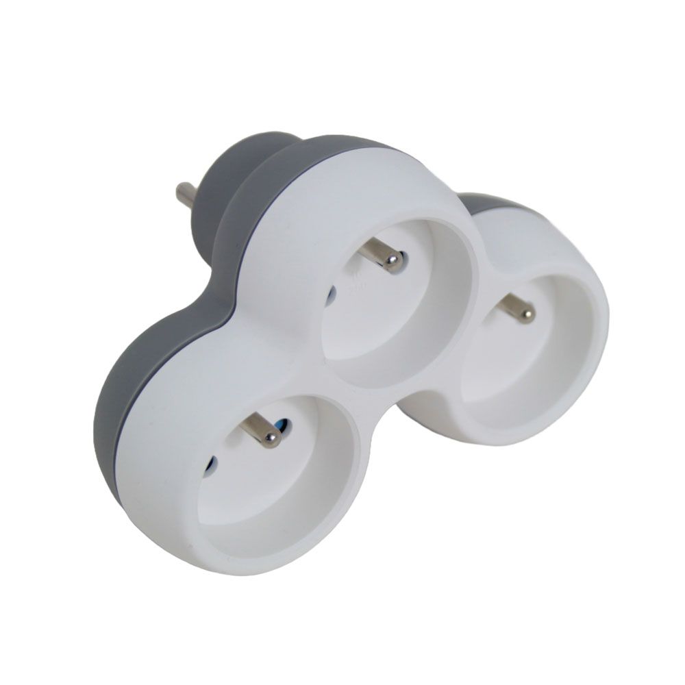 Esperanza Hálózati Elosztó 3DIN Fali White/Grey