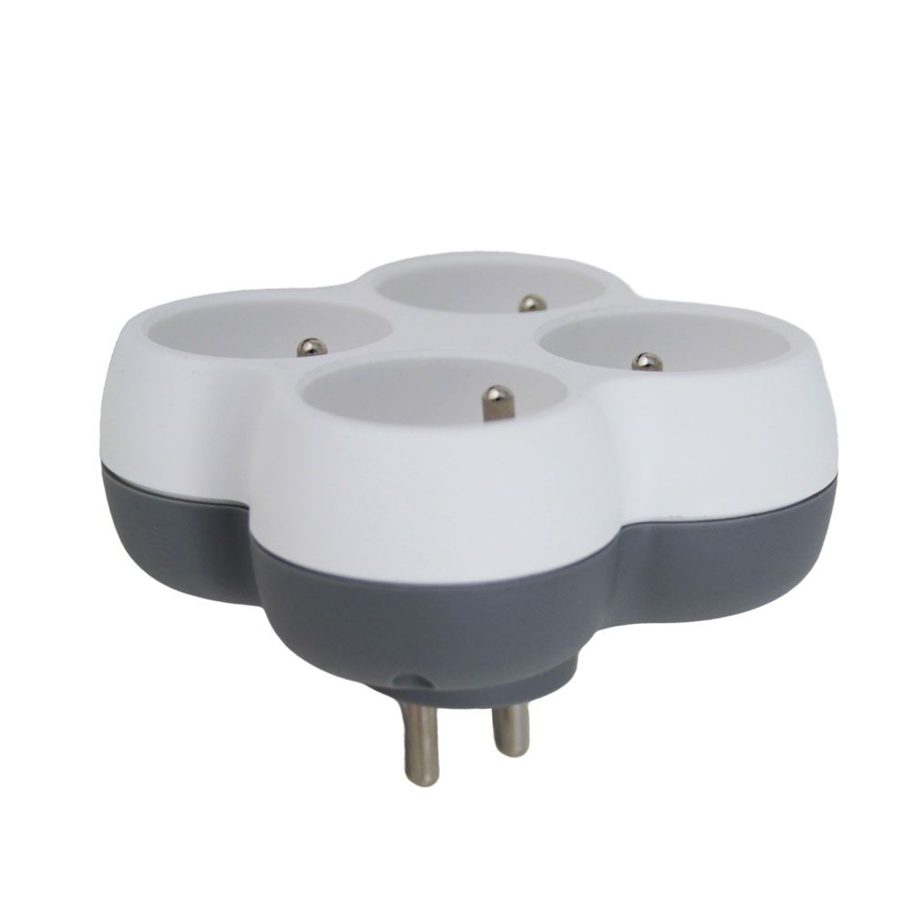 Esperanza Hálózati Elosztó 4DIN Fali White/Grey