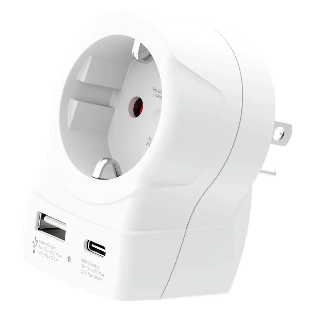 SKROSS Hálózati Elosztó 1DIN Fali White