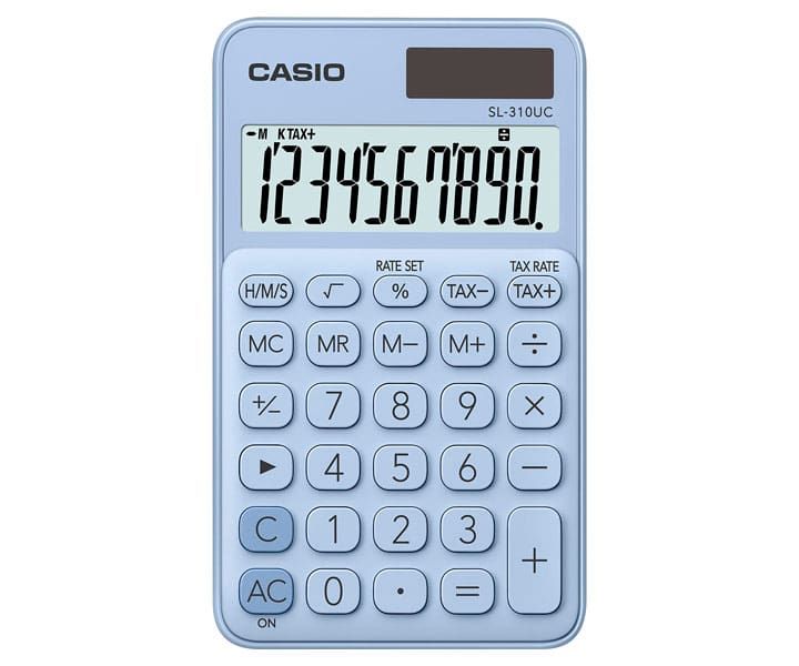 Casio SL-310UC-LB Zsebszámológép Light Blue