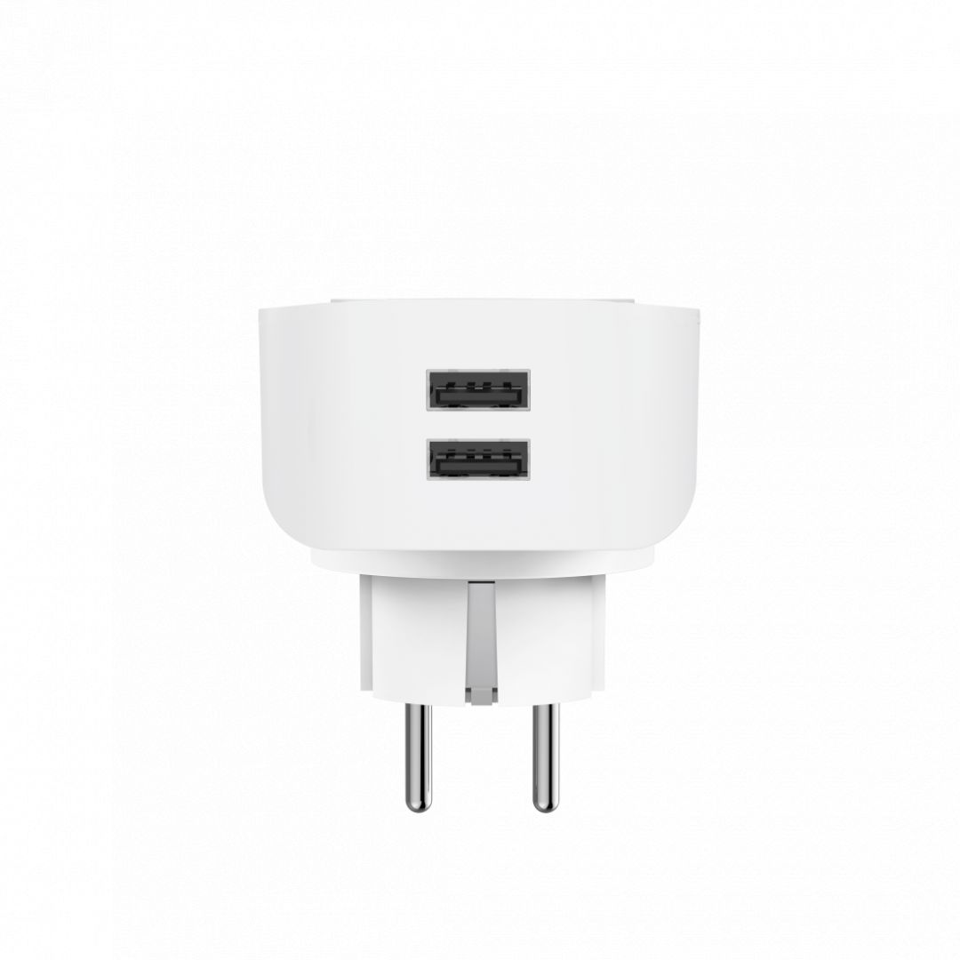 Hama Okos Wifi konnektor 2300W 2XUSB