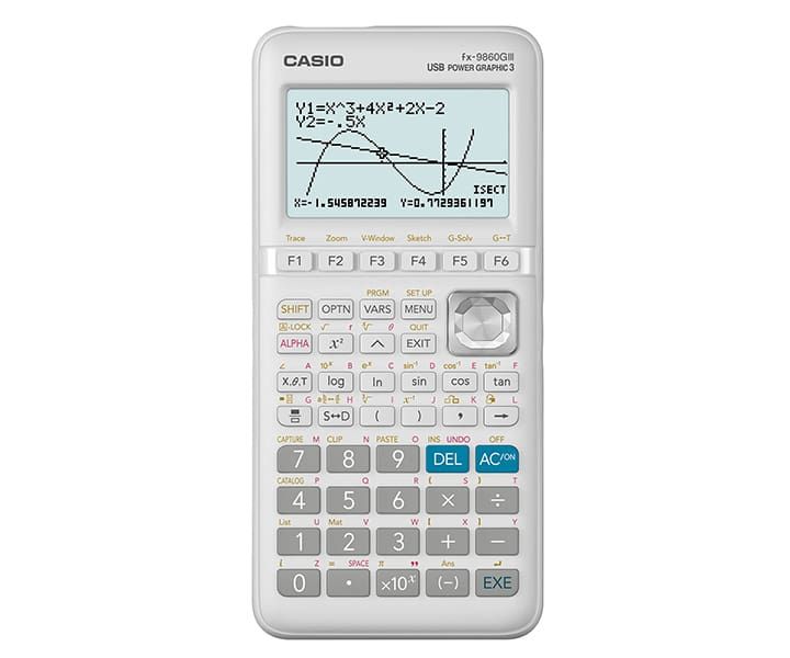 Casio FX-9860GIII Tudományos számológép White 