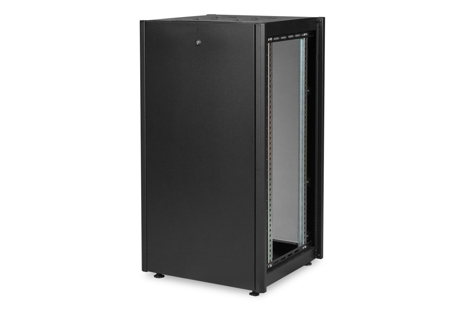 Digitus DN-19 22U-6/6-DB Szabadon álló Rackszekrény Black 