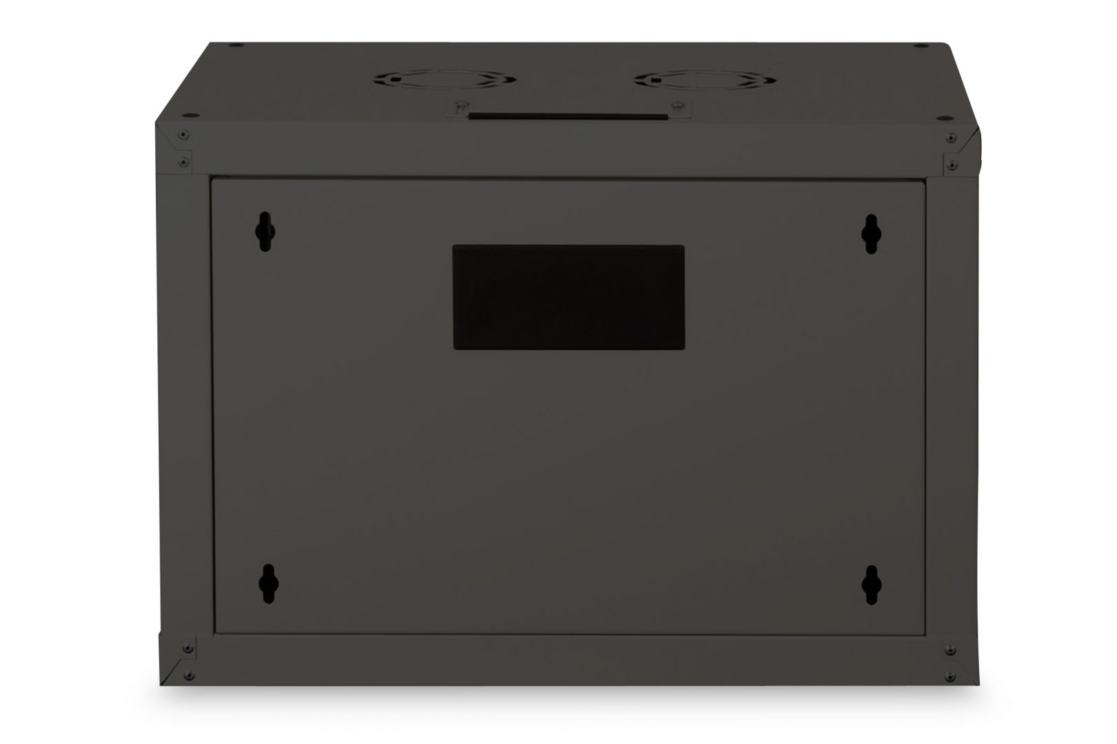 Digitus DN-19 07-U-SW Falra szerelhető Rackszekrény Black 