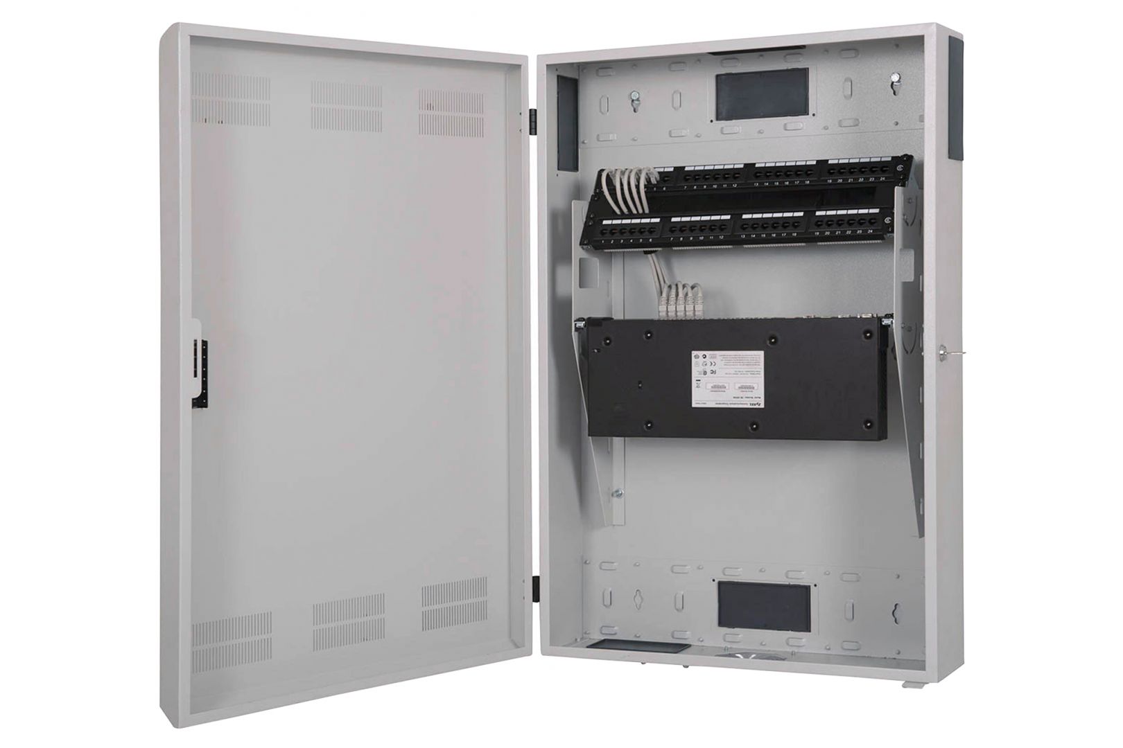 Digitus DN-19 WM-3H3V-SL Falra szerelhető Rackszekrény Grey