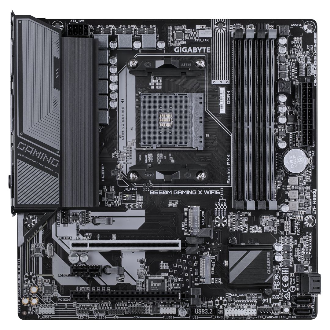 Gigabyte B550M GAMING X WIFI6