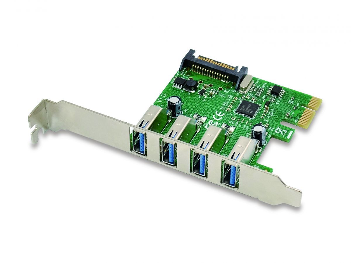 Conceptronic  EMRICK02G 4-Port USB 3.0 PCIe Card