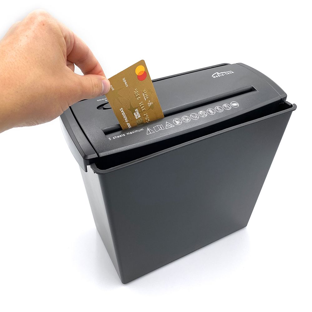 Media-Tech MT215 V3 Iratmegsemmisítő Black