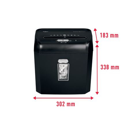 Rexel ProMax QS PRS812 Iratmegsemmisítő Black