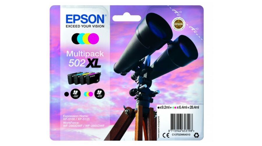 Epson T02W6 (502XL) Multipack tintapatron