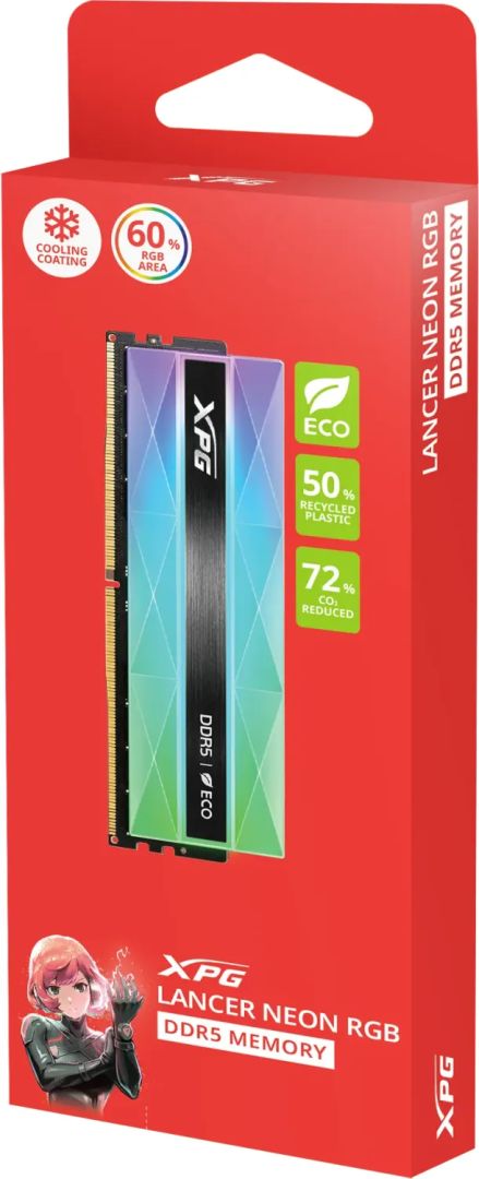 A-Data 16GB DDR5 6000MHz Lancer Neon RGB