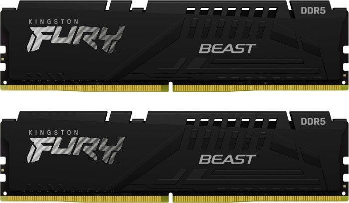 Kingston 128GB DDR5 5600MHz Kit(2x64GB) Fury Beast Black