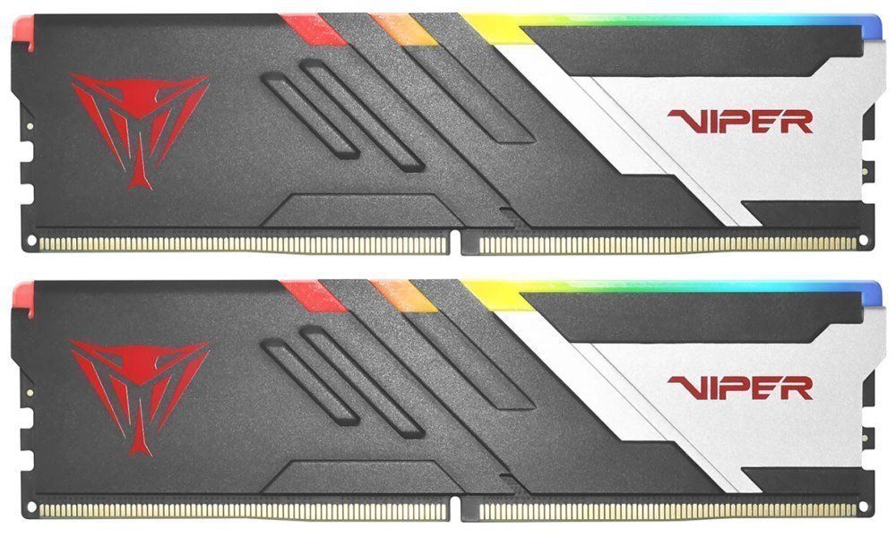Patriot 48GB DDR5 6000MHz Kit(2x24GB) Viper Venom RGB Black/White
