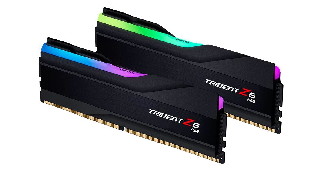 G.SKILL 128GB DDR5 5600MHz Kit(2x64GB) Trident Z5 RGB