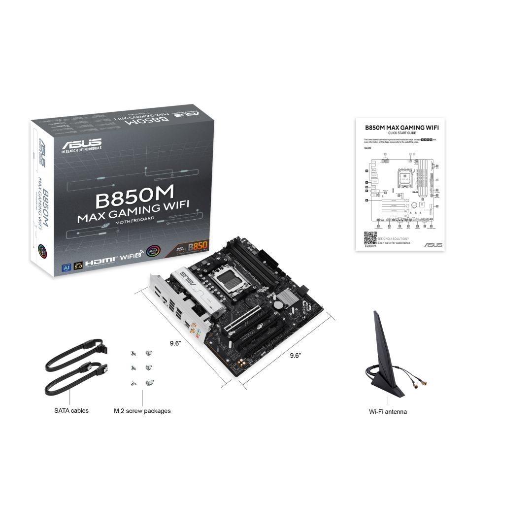 Asus B850M MAX GAMING WIFI