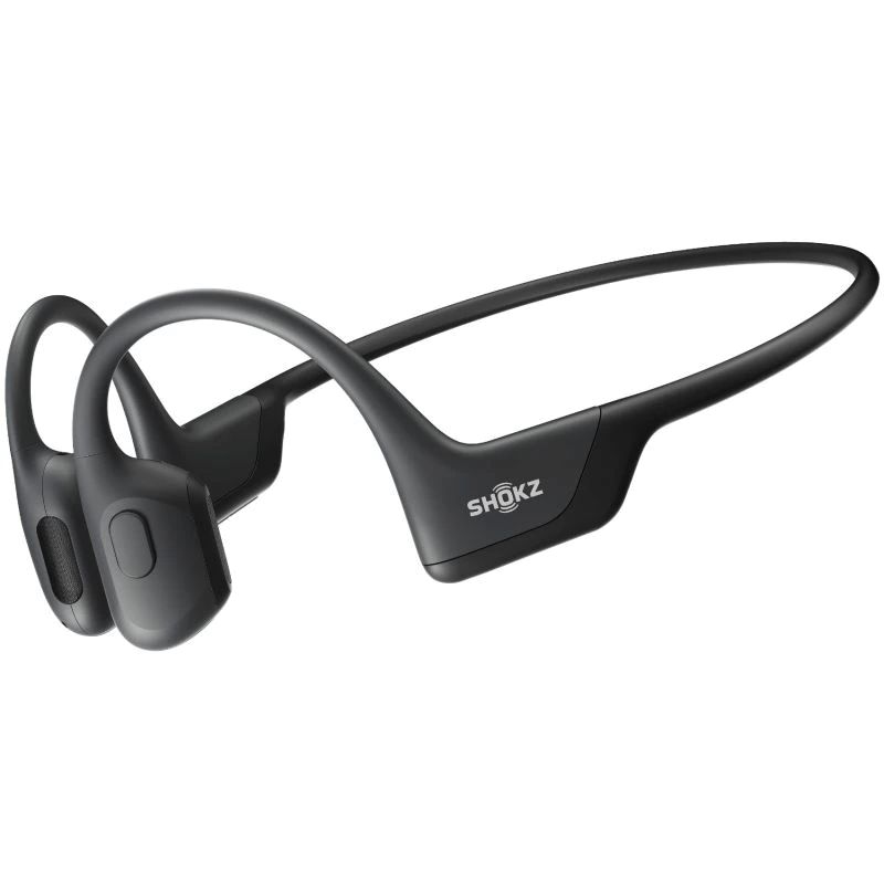 Shokz Openrun Pro Premium Bone Conduction Open-Ear Endurance Bluetooth Headset Black