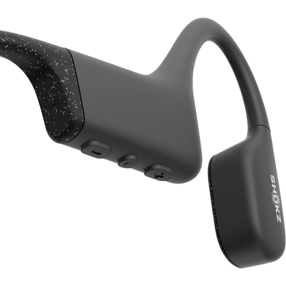 Shokz OpenSwim Bone Conduction Open-Ear MP3 Swimming Bluetooth Earphones Black