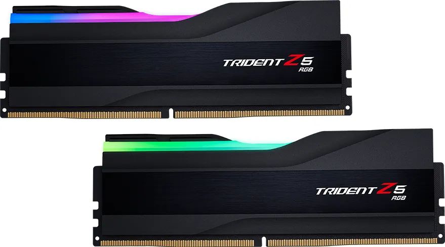 G.SKILL 128GB DDR5 6400MHz Kit(2x64GB) Trident Z5 RGB Black