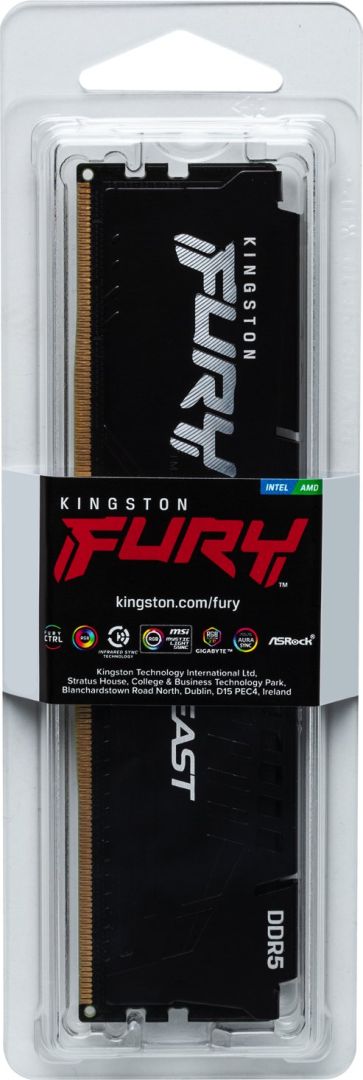 Kingston 16GB DDR5 6800MHz Fury Beast Black