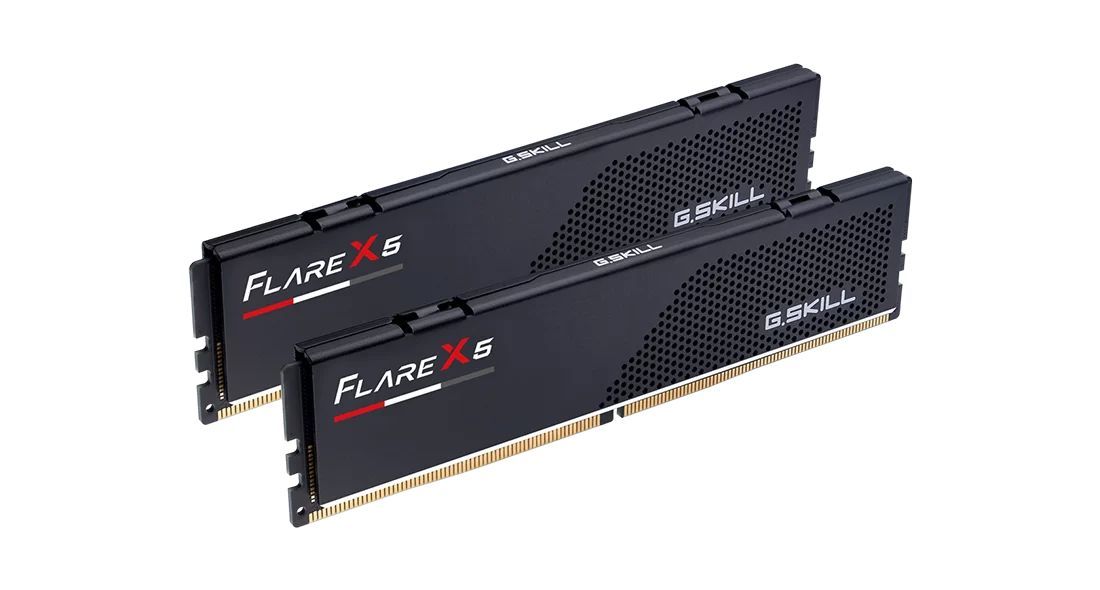 G.SKILL 128GB DDR5 6000MHz Kit(2x64GB) Flare X5 Black