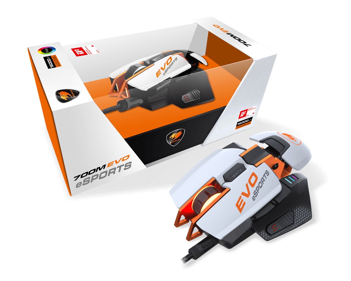 Cougar 700M Evo eSport Gaming White/Black