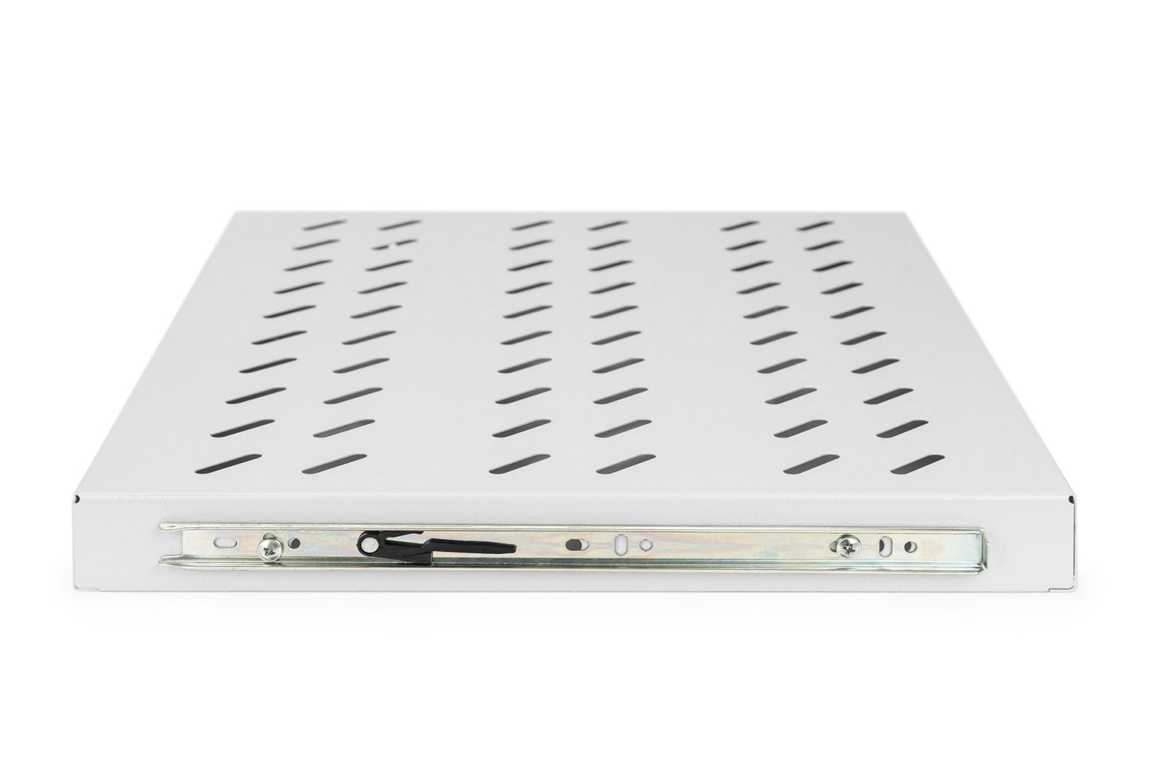 Digitus 1U extendible shelf for 600mm depth racks 40x485x368mm up to 25 kg Grey (RAL 7035)