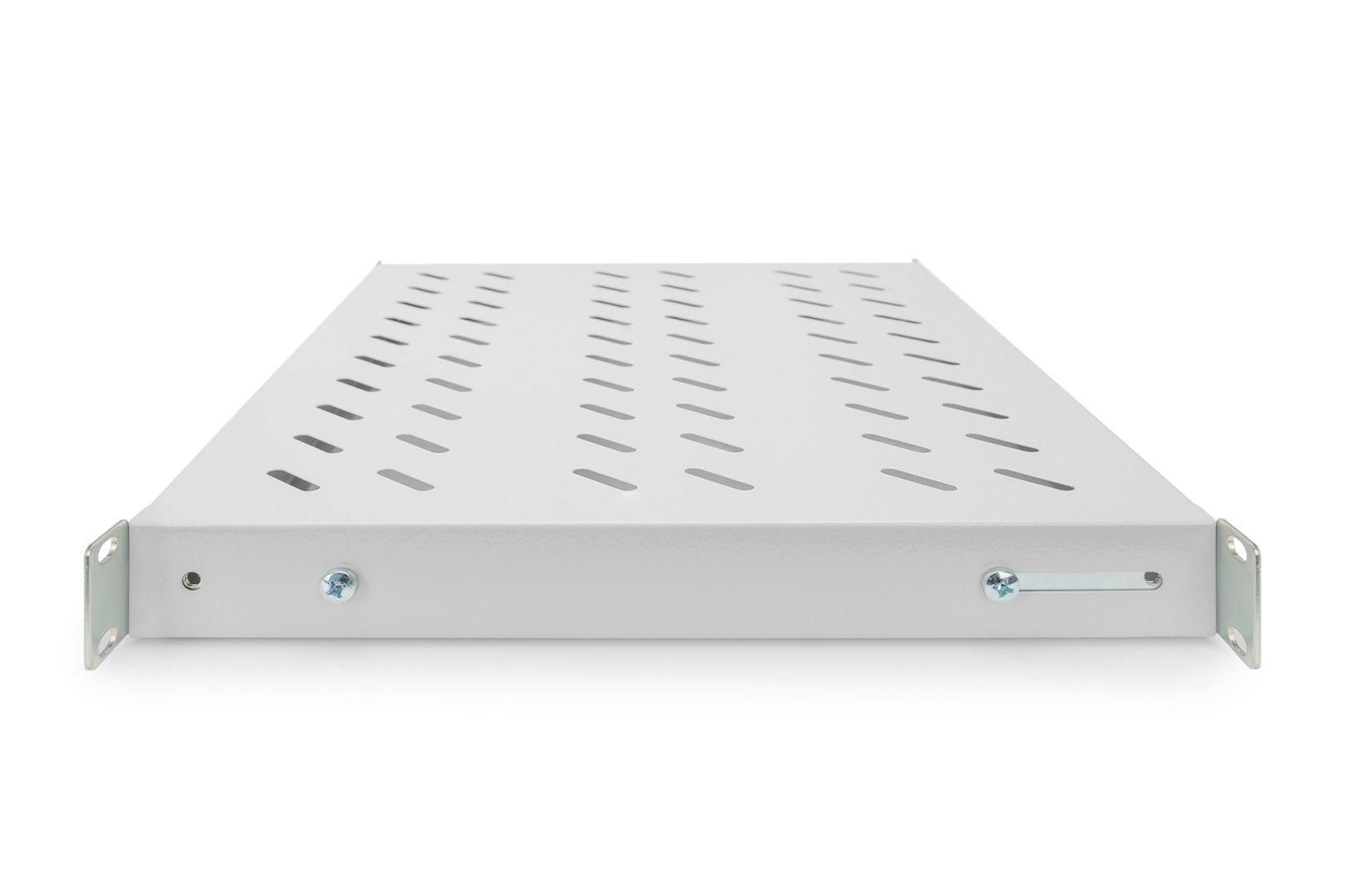 Digitus 1U fixed shelf for 600mm depth racks 44x482x350mm adjust. 350-550mm depth Grey