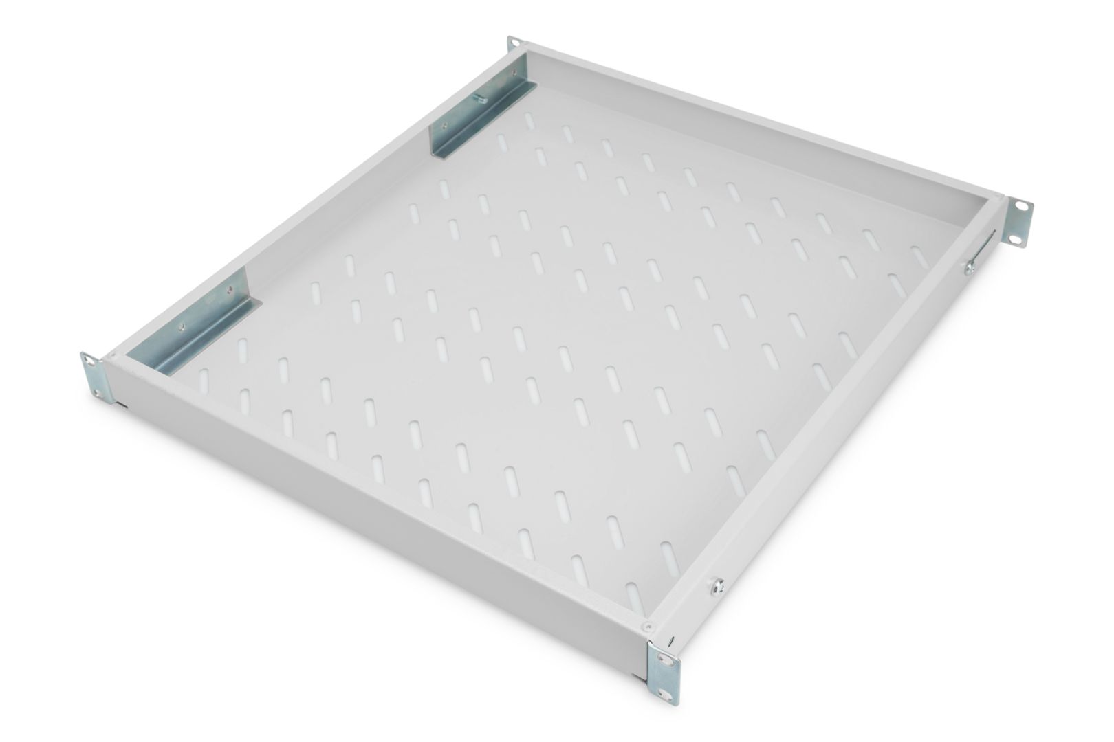 Digitus 1U fixed shelf for 800mm depth racks 44x482x500mm adjust. 500-700mm depth Grey