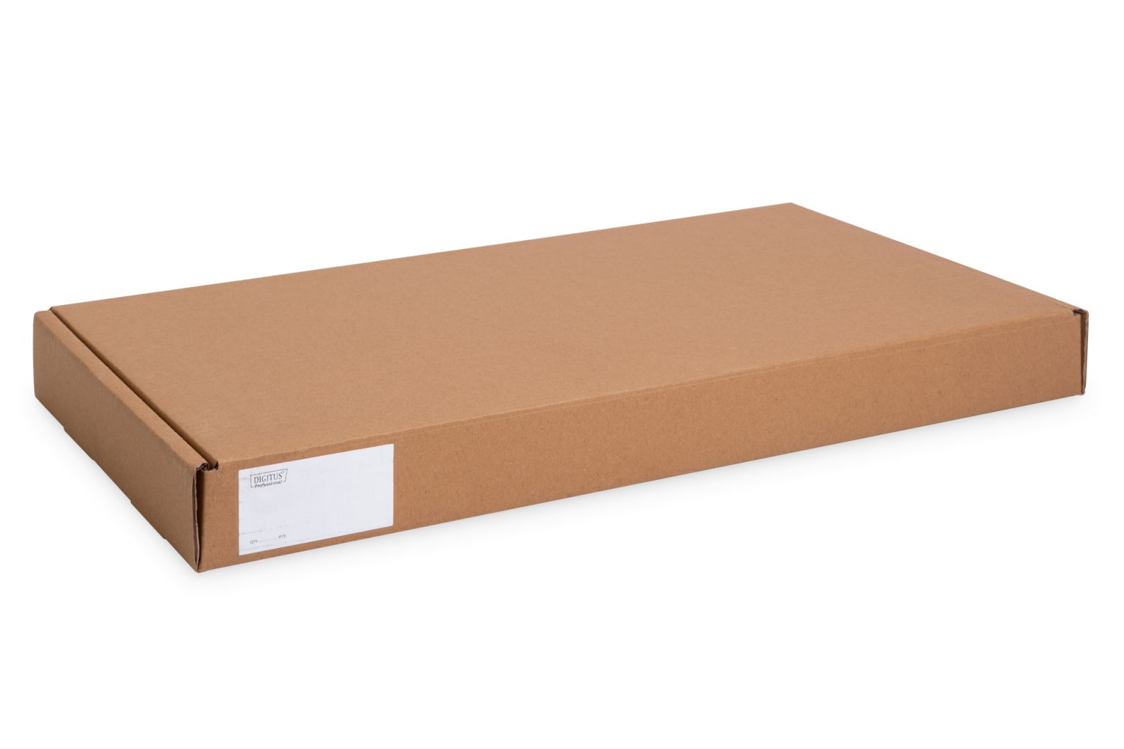 Digitus 1U fixed shelf for racks from 400mm depth 45x483x250mm up to 15kg Black (RAL 9005)