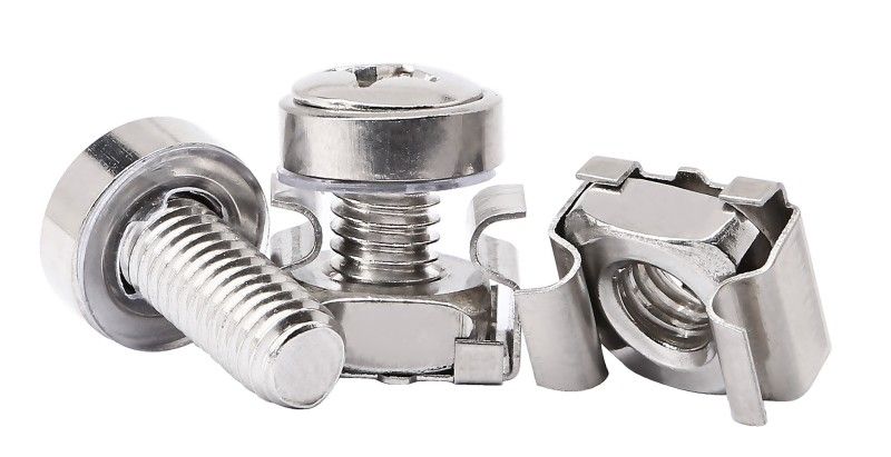 Nestron M6 kosaras anya szett; 50db/csomag; rozsdamentes acél