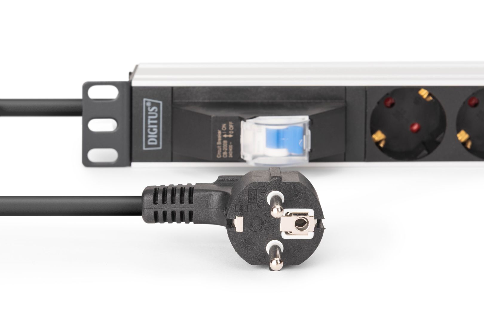 Digitus DN-95439 Túlfeszültségvédő 7DIN 2m Black