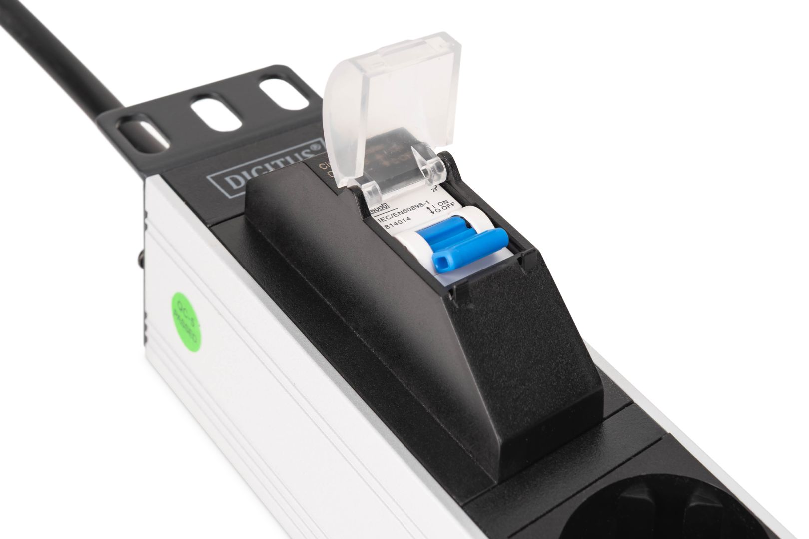 Digitus DN-95439 Túlfeszültségvédő 7DIN 2m Black