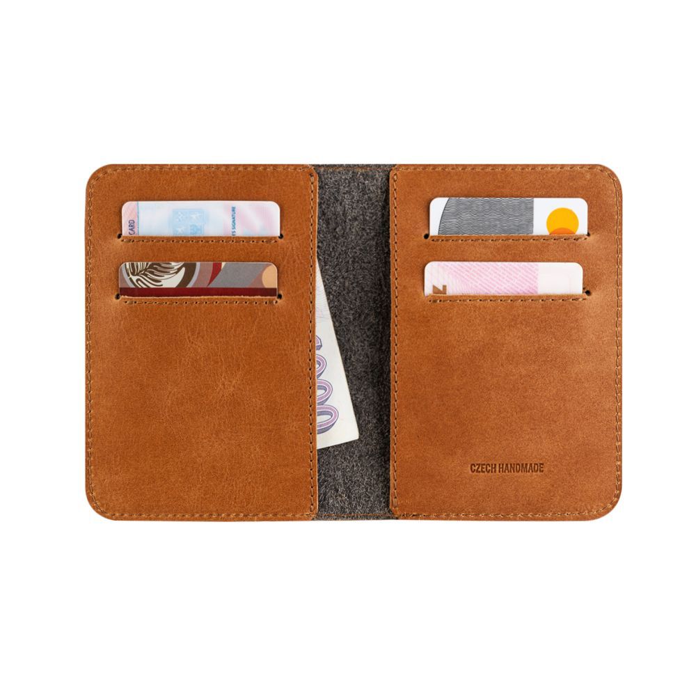 FIXED XLvalódi bőr  pénztárca, barna