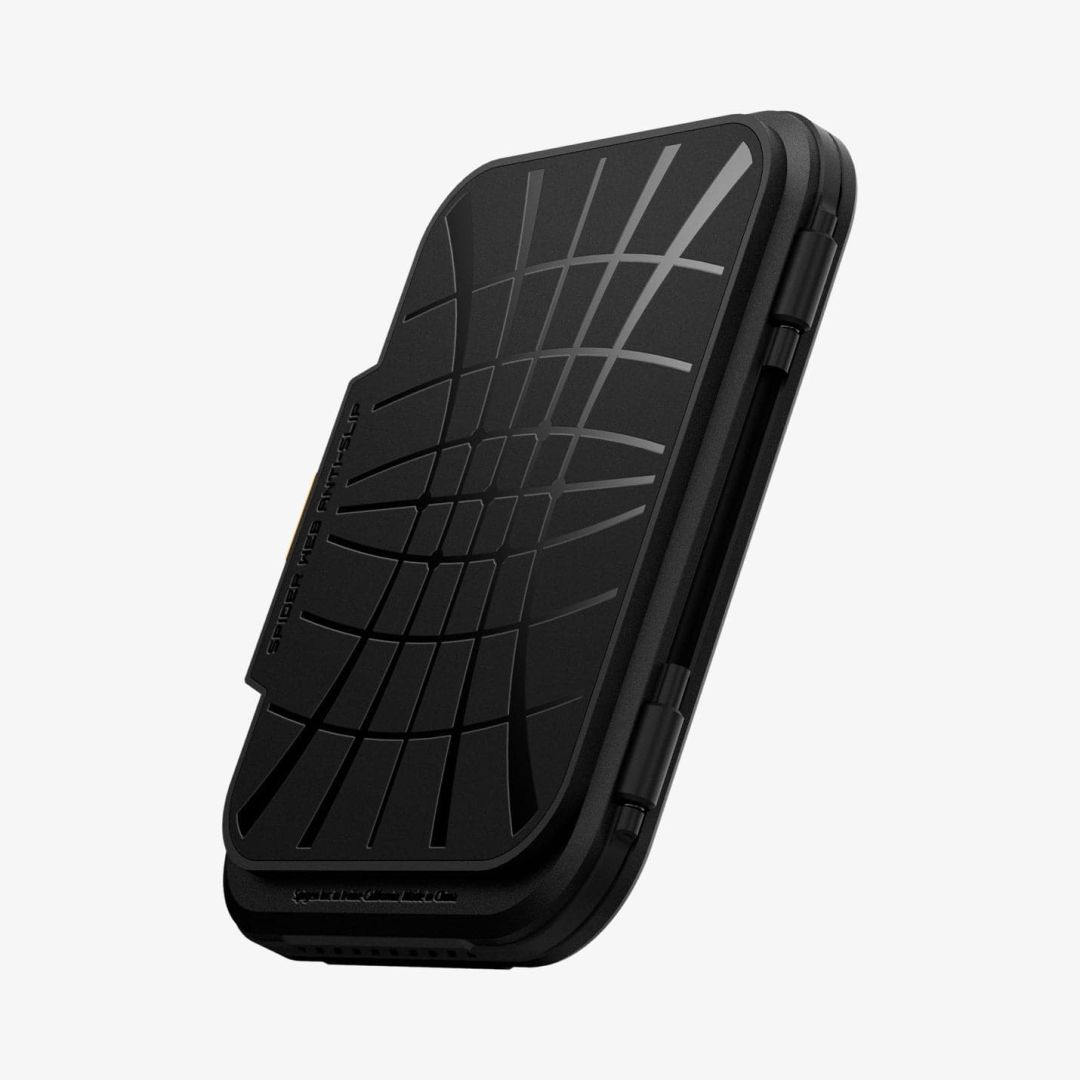 Spigen iPhone Lock Fit Wallet with MagSafe Black