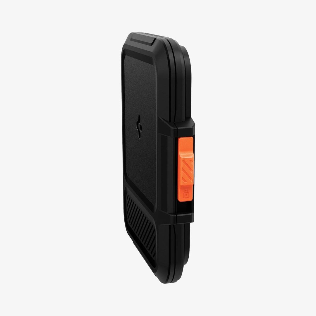Spigen iPhone Lock Fit Wallet with MagSafe Black